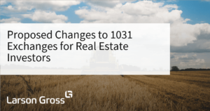 <h2>Proposed Changes to 1031 Exchanges for Real Estate Investors</h2><br>