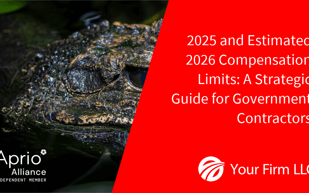 2025 and Estimated 2026 Compensation Limits: A Strategic Guide for Government Contractors
